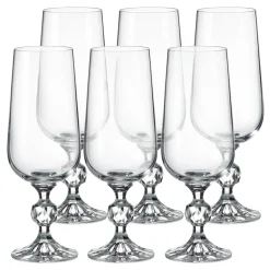 Kieliszki|Bohemia Komplet 6 kieliszków do piwa STERNA