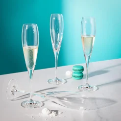 Kieliszki|Krosno Komplet 4 kieliszków do szampana PERLA 170 ml