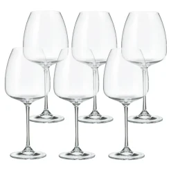 Bohemia Komplet 6 kieliszków do wina ANSER