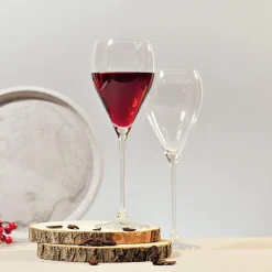 Krosno Komplet 4 kieliszków do wina PERLA 480 ml