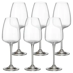 Bohemia Komplet 6 kieliszków do wina ANSER