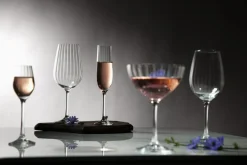 Komplet 6 kieliszków do wina WATERFALL 350 ml