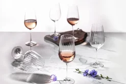 Kieliszki| Komplet 6 kieliszków goblet WATERFALL 550 ml