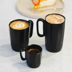 inny Komplet 2 kubków czarnych FUORI 330 ml