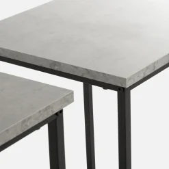 Stoliki Kawowe| Komplet 2 metalowych stolików