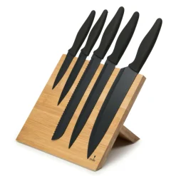 Komplet 5 noży na bloku magnetycznym