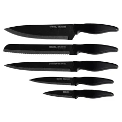 Noże I Deski Do Krojenia| Komplet 5 noży w bloku