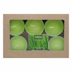 Świece, Świeczniki I Latarenki| Komplet 6 podgrzewaczy LEMONGRASS MAX