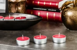 Świece, Świeczniki I Latarenki| Komplet 6 podgrzewaczy TRUSKAWKA MAX