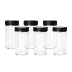 Młynki I Przyprawniki|Prima Cucina Komplet 6 pojemników na przyprawy 90 ml