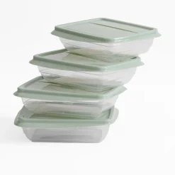 Pojemniki Na Żywność|inny Komplet 4 pojemników na żywność, 500 ml