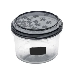 Pojemniki Na Żywność| Komplet 3 pojemników RUKOLA z etykietkami tablicowymi