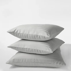 Kołdry I Poduszki|Poszewki I Poduszki Dekoracyjne|inny Komplet 2 poszewek z adamaszku szare PURE 40x40 cm