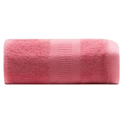 Komplet 3 ręczników bawełnianych różowych 30x30 cm