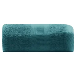 Komplet 3 ręczników bawełnianych turkus 30x30 cm