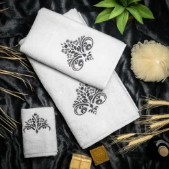 Ręczniki|Ręczniki| Komplet 3 ręczników biały SUŁTAN