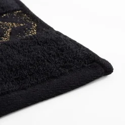 Eurofirany Komplet 2 ręczników biały/czarny GLOW