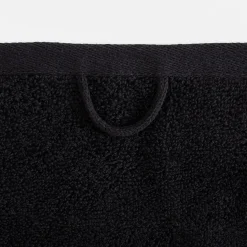 Eurofirany Komplet 2 ręczników biały/czarny GLOW