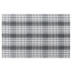 Komplet 3 ręczników kuchennych z bawełny czarne 40x60 cm