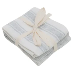 Tekstylia Kuchenne|Tekstylia Kuchenne| Komplet 3 ręczników kuchennych z bawełny szare 40x60 cm