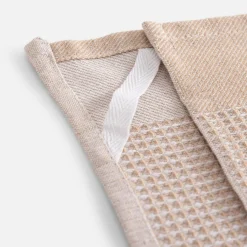 inny Komplet 2 ręczników kuchennych beżowe 40x60 cm