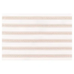 Komplet 3 ręczników kuchennych z bawełny beżowe 40x60 cm