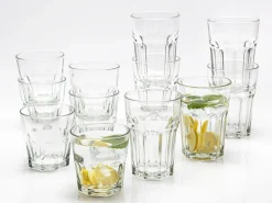 Komplet 12 szklanek 250 ml + 360 ml