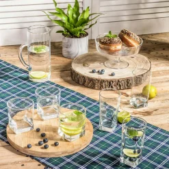 Szklanki I Kubki| Komplet 6 szklanek CARRE PASABAHCE 305 ml