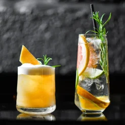 Krosno Komplet 4 szklanek do drinków SHAKE N°5 GIN & TONIC 380 ml