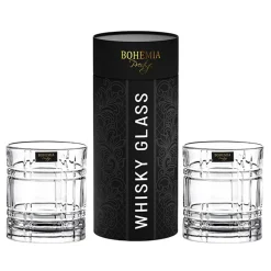 Komplet 2 szklanek do Whisky BOHEMIA PRESTIGE SEMPRE 340 ml