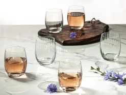 Szklanki I Kubki| Komplet 6 szklanek niskich WATERFALL 300 ml