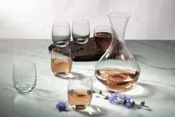 Szklanki I Kubki| Komplet 6 szklanek niskich WATERFALL 300 ml