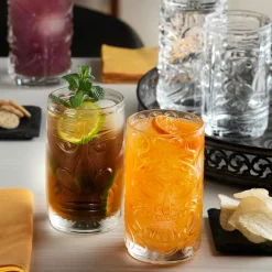 Komplet 4 szklanek RCR TIKI SARDINIA 450 ml