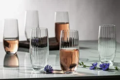 Komplet 6 szklanek wysokich WATERFALL 350 ml