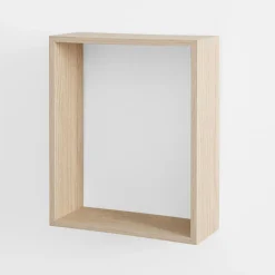 Półki|inny Komplet 3 szt. półek ściennych prostokątnych