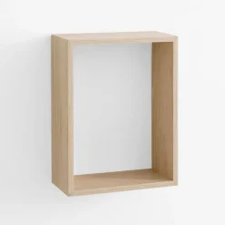 Półki|inny Komplet 3 szt. półek ściennych prostokątnych