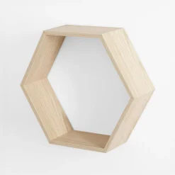 Półki|inny Komplet 3 szt. półek ściennych geometrycznych