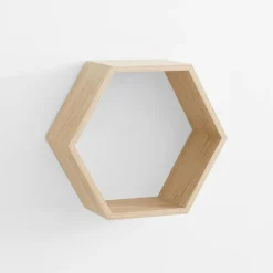 Półki|inny Komplet 3 szt. półek ściennych geometrycznych