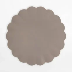 inny Komplet 4 talerzy plastikowych 23 cm MIX