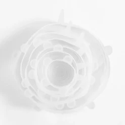 inny Komplet 6 uniwersalnych pokrywek silikonowych