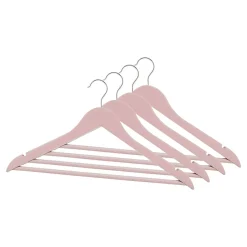 Estetica Komplet 4 wieszaków drewnianych