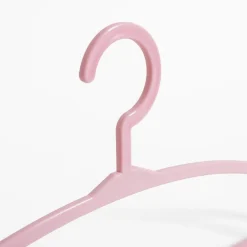 inny Komplet 6 wieszaków dziecięcych różowych