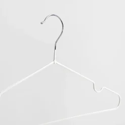 inny Komplet 5 wieszaków na ubrania białe