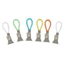 Wieszaki, Półki Tekstylne, Organizery| Komplet 6 zawieszek do ręczników z klipsem