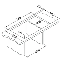 Zlewozmywaki|Alveus Komplet – zlewozmywak CANTO 130 z baterią GALLA i matą ALLROUND czarny