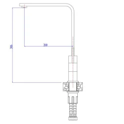 Alveus Komplet - zlewozmywak CANTO 130 z baterią GALLA i matą ALLROUND beton