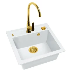 Zlewozmywaki|Alveus Komplet - zlewozmywak FLIN 20 ROYAL z baterią QUEEN