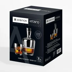 inny Komplet do whisky AMBER, 7 elementów