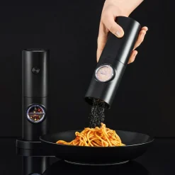 inny Komplet elektrycznych młynków do pieprzu i soli MELLIZO