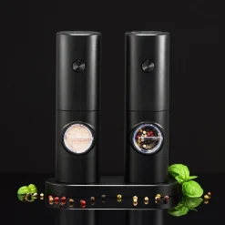 inny Komplet elektrycznych młynków do pieprzu i soli MELLIZO